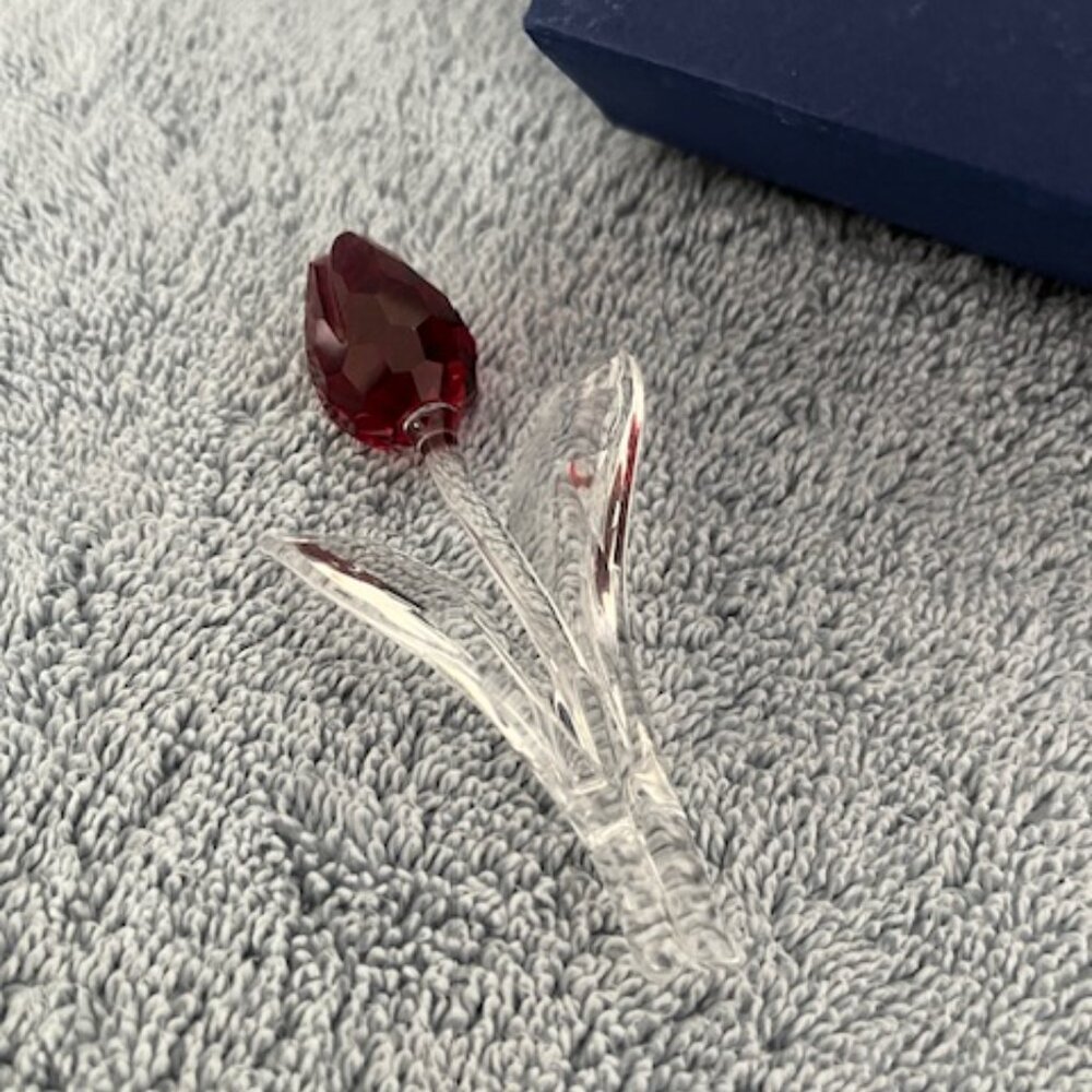 Swarovski Single Stem Rose - Collector's Society